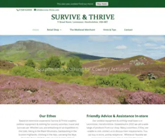 Survive-Thrive.com(Survive & Thrive) Screenshot