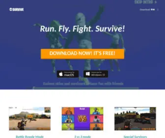 Survive.com(Premium category defining domain names for sale) Screenshot