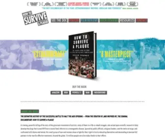 Surviveaplague.com(HOW TO SURVIVE A PLAGUE) Screenshot