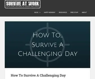 Surviveatwork.com(Survive at Work) Screenshot