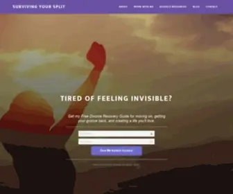 Survivingyoursplit.com(Surviving Your Split) Screenshot