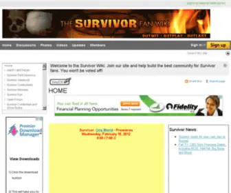 Survivorfanwiki.com(المدونة العربية للخدمات المنزلية) Screenshot