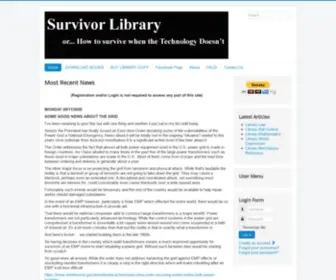 Survivorlibrary.com(Survivorlibrary) Screenshot
