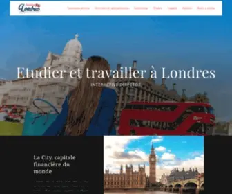 Survivrelondres.co.uk(Conseils études visa de travail) Screenshot