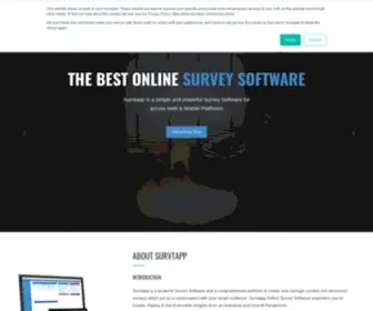 Survtapp.com(Survey Software & Customer Feedback App) Screenshot