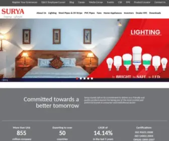 Surya.co.in(Surya Roshni) Screenshot