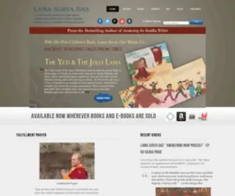 Surya.org(Lama Surya Das) Screenshot
