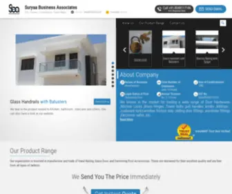 Suryaabusiness.com(Suryaa Business Associates) Screenshot