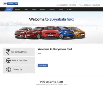 Suryabalaford.com(Suryabalaford) Screenshot