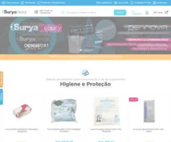 Suryadental.com.br(Surya Dental) Screenshot