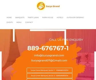 Suryagrand.com(Surya Grand) Screenshot