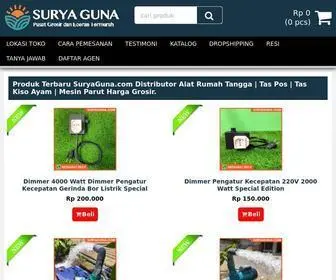 Suryaguna.com(Distributor Alat Rumah Tangga) Screenshot