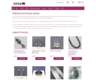 Suryaonline.co.uk(Surya-online) Screenshot