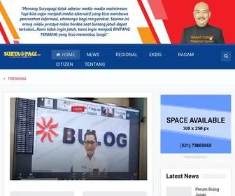 Suryapagi.co(Informasi Berita Terkini) Screenshot