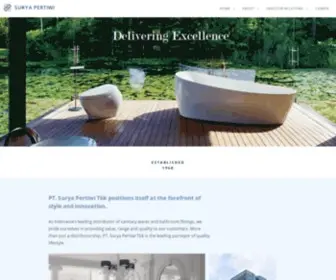 Suryapertiwi.co.id(PT Surya Pertiwi Tbk) Screenshot
