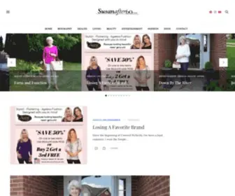 Susanafter60.com(My career in the fashion industry began in 1976) Screenshot
