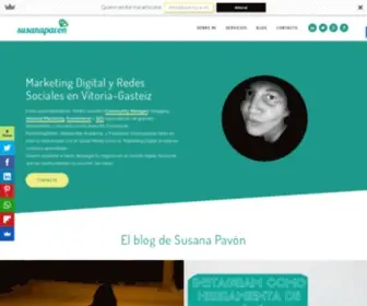 Susanapavon.com(Susana Pavon) Screenshot