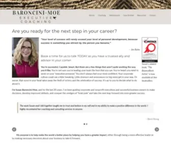 Susanbaroncini-Moe.com(Executive Coaching) Screenshot