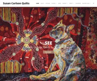Susancarlson.com(Susan Carlson Quilts) Screenshot