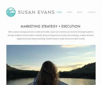 Susanevansmarketing.com(Susan Evans) Screenshot