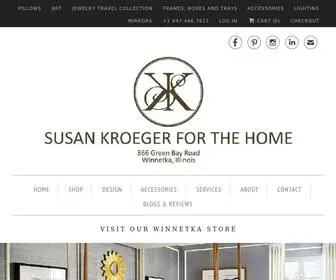 Susankroeger.com(Susan Kroeger Interiors) Screenshot