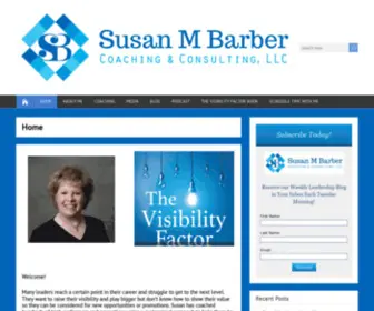 Susanmbarber.com(Leadership Development Coaching & Consulting for Individuals) Screenshot