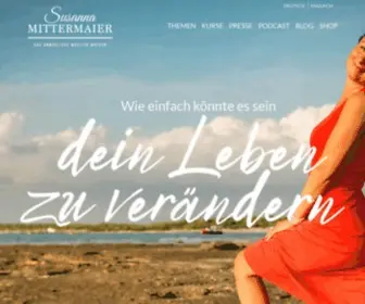 Susannamittermaier.com(Susanna Mittermaier) Screenshot