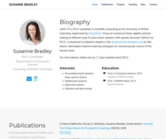 Susannebradley.com(Susanne Bradley) Screenshot