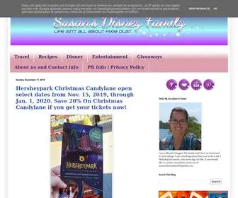 Susansdisneyfamily.com(Susan's Disney Family) Screenshot