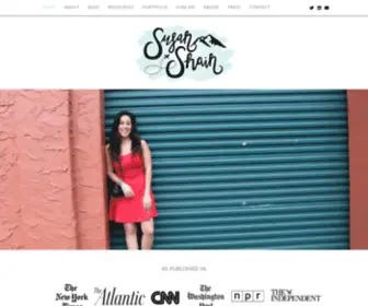Susanshain.com(Susan Shain) Screenshot