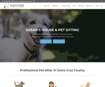 Susanshouseandpetsitting.com(Susan's House & Pet Sitting) Screenshot