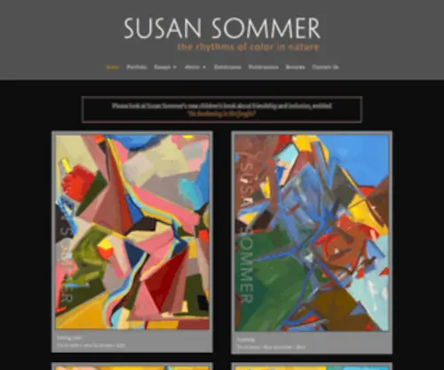 Susansommer.com(Susan Sommer) Screenshot