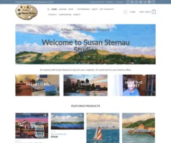 Susansternau.com(Susan Sternau Art Studios) Screenshot