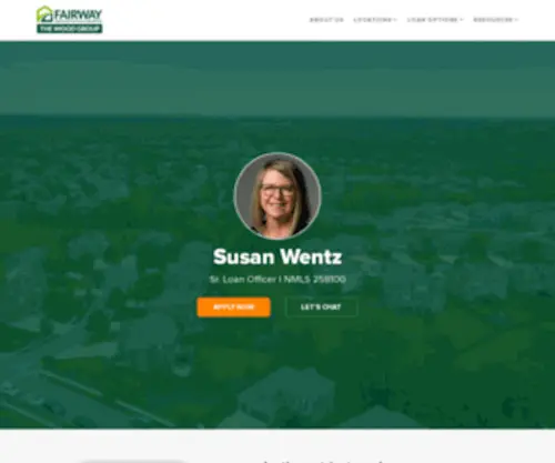 Susanwentz.com(Cornerstone Home Lending) Screenshot