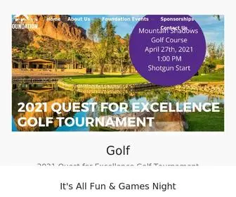 Susdfoundation.org(Supporting Scottsdale USD in Achieving Educational Excellence) Screenshot