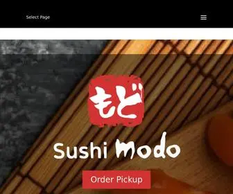 Sushi-Modo.com(Sushi Modo) Screenshot
