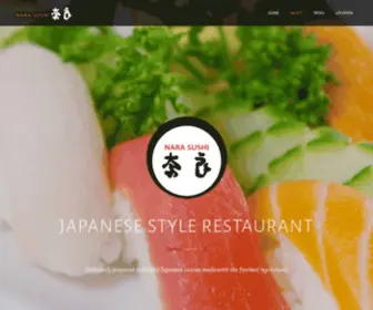 Sushi-Nara.ca(Nara Sushi) Screenshot