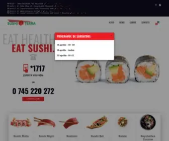 Sushi-Terra.ro(Cel mai bun restaurant sushi din Bucuresti) Screenshot