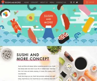Sushiandmore.com(Sushi and more) Screenshot