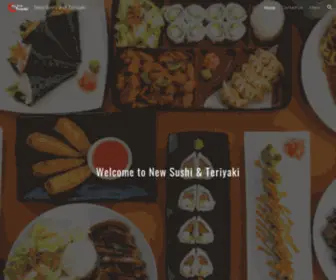 Sushiandteriyaki.com(New Sushi and Teriyaki) Screenshot