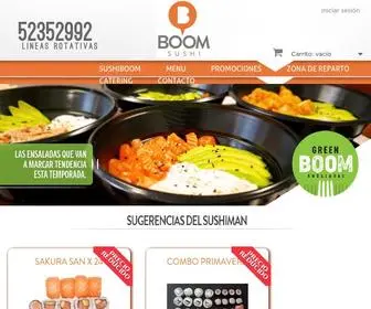 Sushiboom.com.ar(Sushi Boom) Screenshot