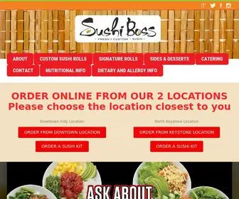 Sushiboss.com(Sushi Boss) Screenshot