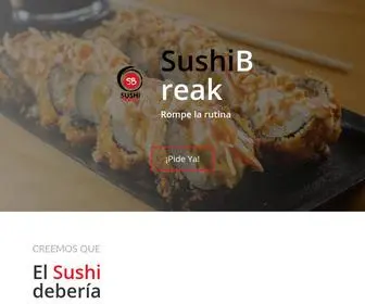 Sushibreak.com.co(2do mejor Sushi de Cali) Screenshot