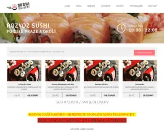 Sushidelivery.cz(Rozvoz sushi Praha) Screenshot