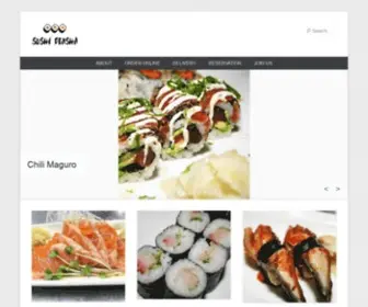 Sushidensha.com(Sushi Densha Japanese Restaurant) Screenshot