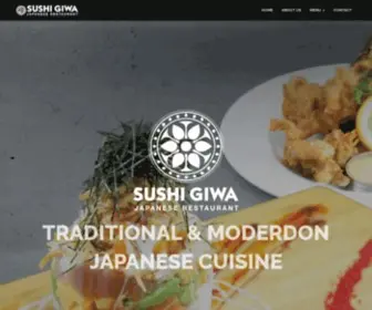 Sushigiwa.com(SUSHI GIWA) Screenshot