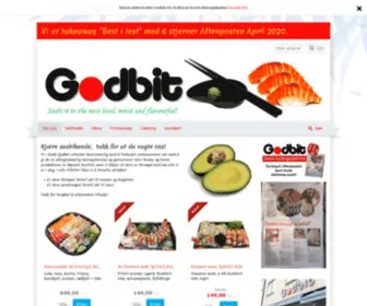 Sushigodbit.no(Sushi Oslo Godbit) Screenshot