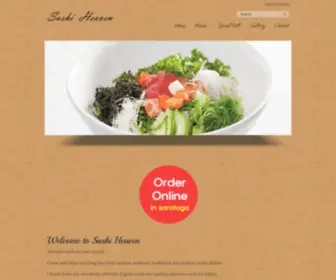 Sushiheaven.net(Sushi Heaven) Screenshot