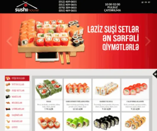 Sushihouse.az(Sushihouse) Screenshot