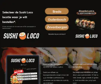 Sushiloco.nl(Crazy about sushi) Screenshot